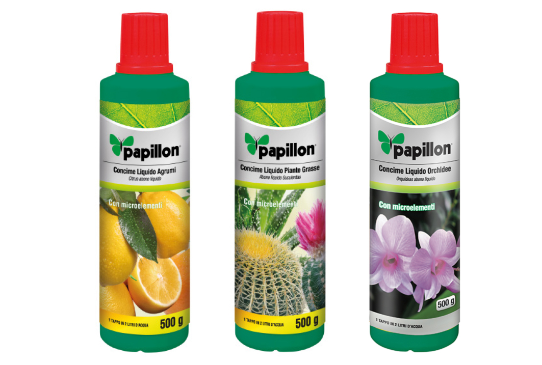 PAPILLON CONCIME LIQUIDO ORCHIDEE PAPILLON 0.5KG - Cagnoni SPA